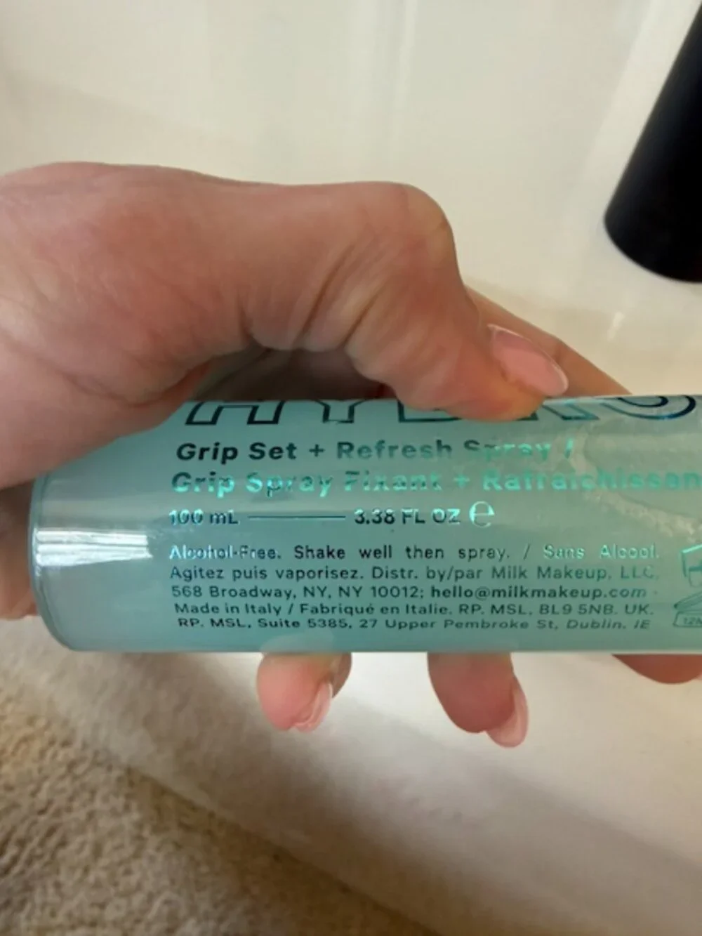 Milk Setting Spray - Hydro Grip + Pore Eclipse Mattifying full size